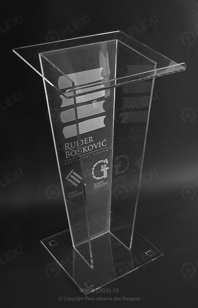 Govornice od pleksiglasa - PLEXI GV001