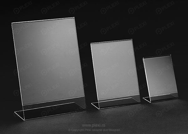 Držač lista od pleksiglasa - PLEXI PP005