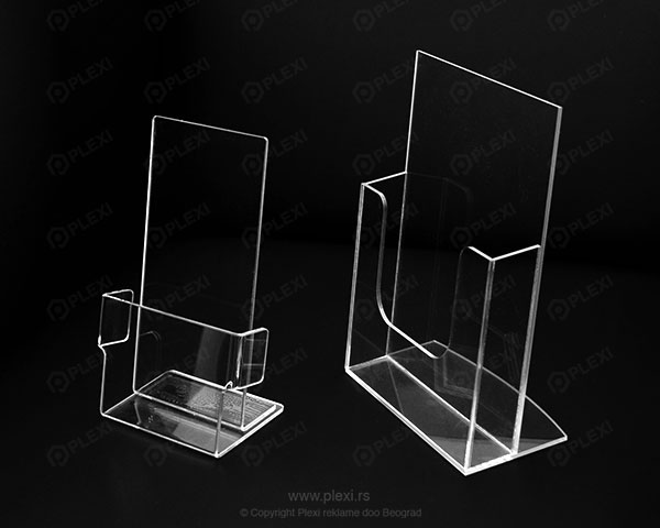 Držač flajer od pleksiglasa - PLEXI DF001