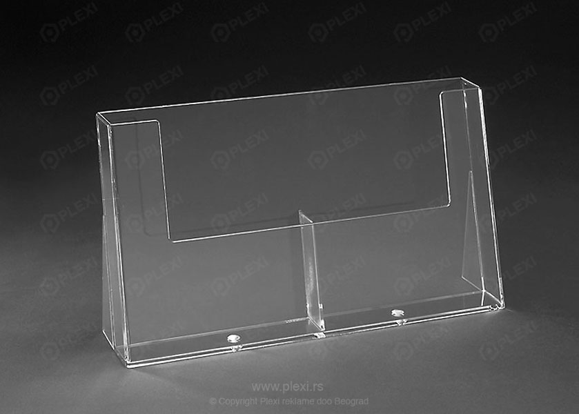 Držač flajer od pleksiglasa - PLEXI DF004