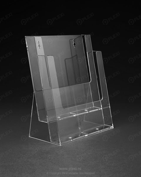 Držač flajer od pleksiglasa - PLEXI DF007