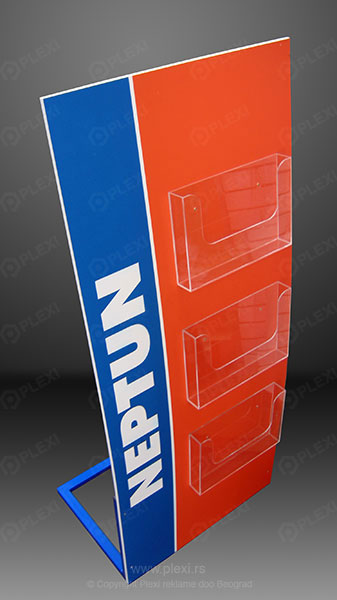 Držači za prospekte - PLEXI DP008
